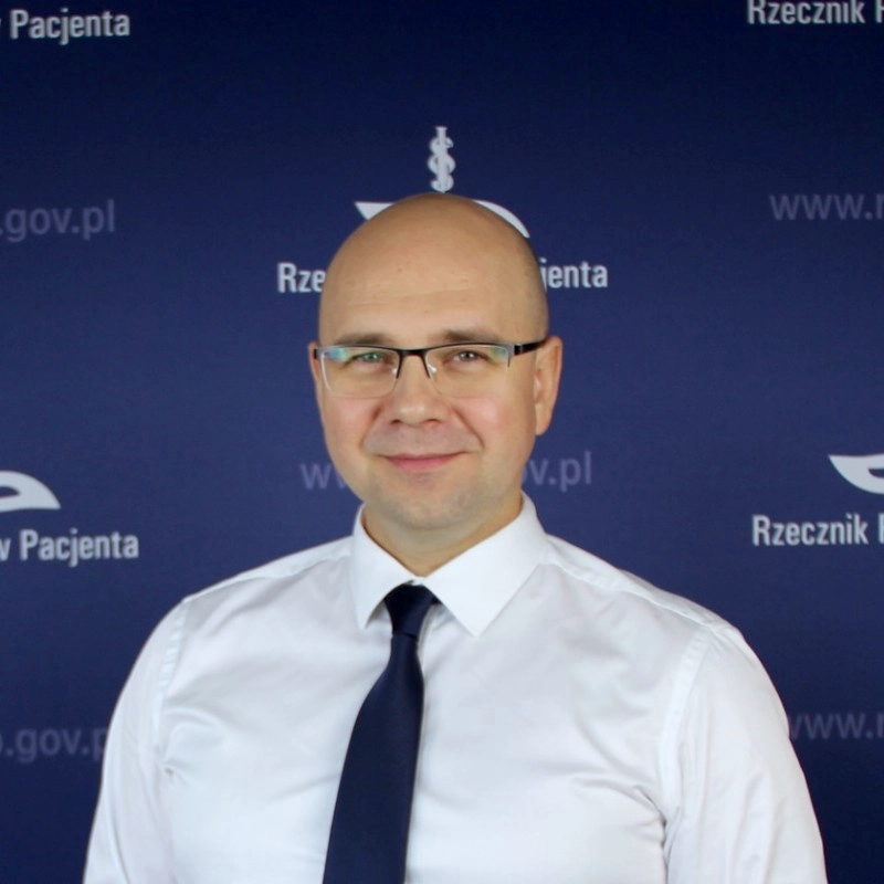 Bartłomiej Chmielowiec Rzecznik Praw Pacjenta MBA Radca Prawny Prawo medyczne Prawo ubezpieczeniowe foto LinkedIn