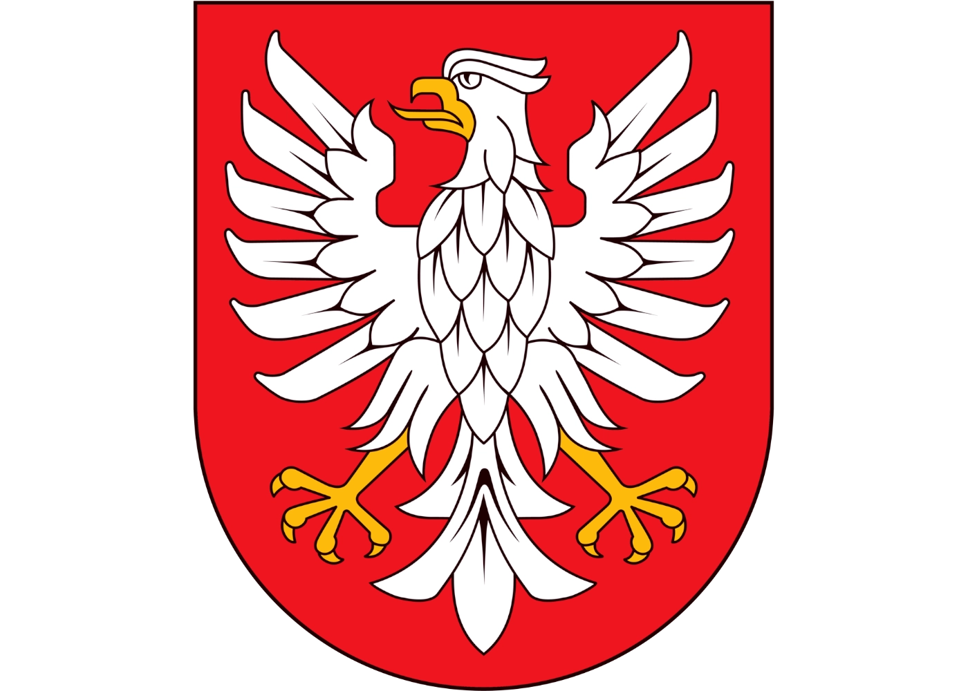 Herb Mazowsza bez tła plansza pozioma I Kongres Szpitali Psychiatrycznych