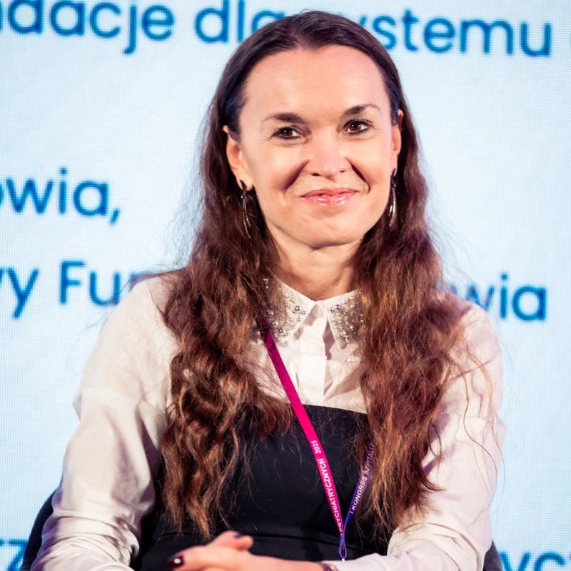 Aleksandra Lewandowska psychiatra konsultant krajowa w dziedzinie psychiatrii dzieci i młodzieży foto Kongres Szpitali Psychiatrycznych